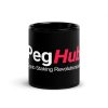 PegHub - Black Glossy Mug